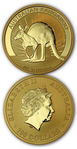 kangaroo gold coins