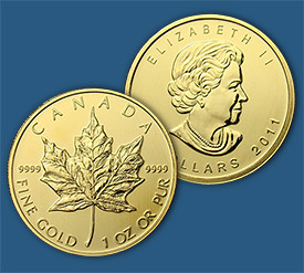 Canadian Maple Leaf Gold Coins