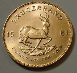 Krugerrand Gold Coins